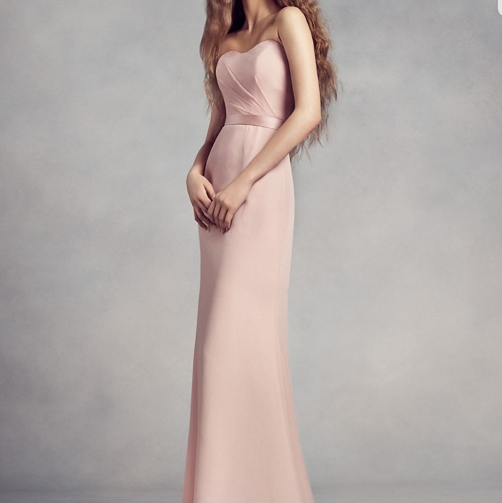 White by Vera Wang VW360352 bridesmaid dress Size2